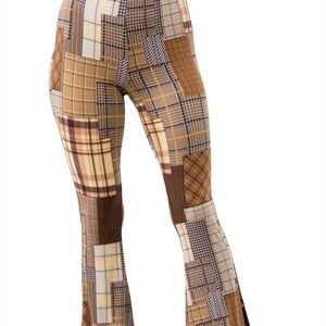 🔥SALE🔥Patchwork, body con bellbottoms